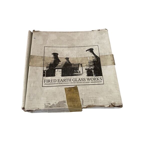 Fired Earth Glass Mosaic Tile Lot 298 Pieces Iridescent Square Pieces Pastel Mix - Picture 4 of 15